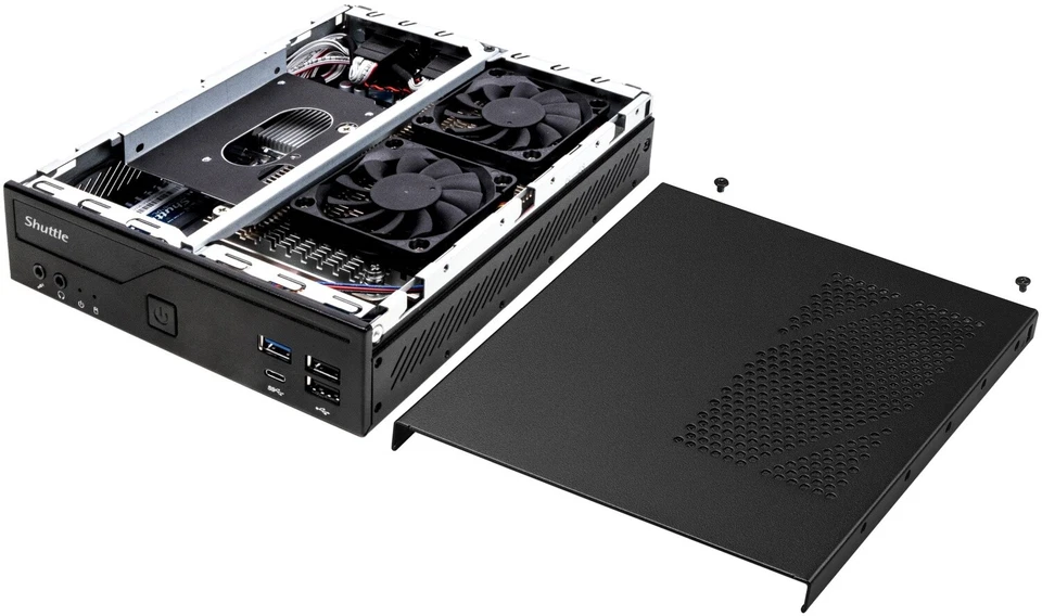 Shuttle DH610: Intel G6900 / SSD o. HDD / 8GB / Windows - Bild 3 von 3