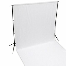 100 Cotton 10' x 10' White Muslin Backdrop Background Muslin New 1010W