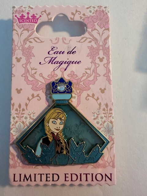 Anna Frozen Winter Breeze Eau De Magique Perfume LE Disney Pin (B)
