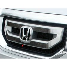 Qaa 1-piece Stainless Steel Front Grille Accent Trim For 2009-2011 Honda Pilot Qaa 1-piece Stainless Steel Front Grille Accent Trim For 2009-2011 Honda Pilot