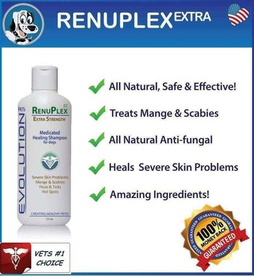 renuplex medicated dog shampoo
