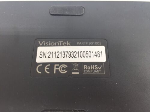 VisionTek Universal Dual 4K Monitor Laptop Docking Station UNIT ONLY FREE S/H - Picture 4 of 4