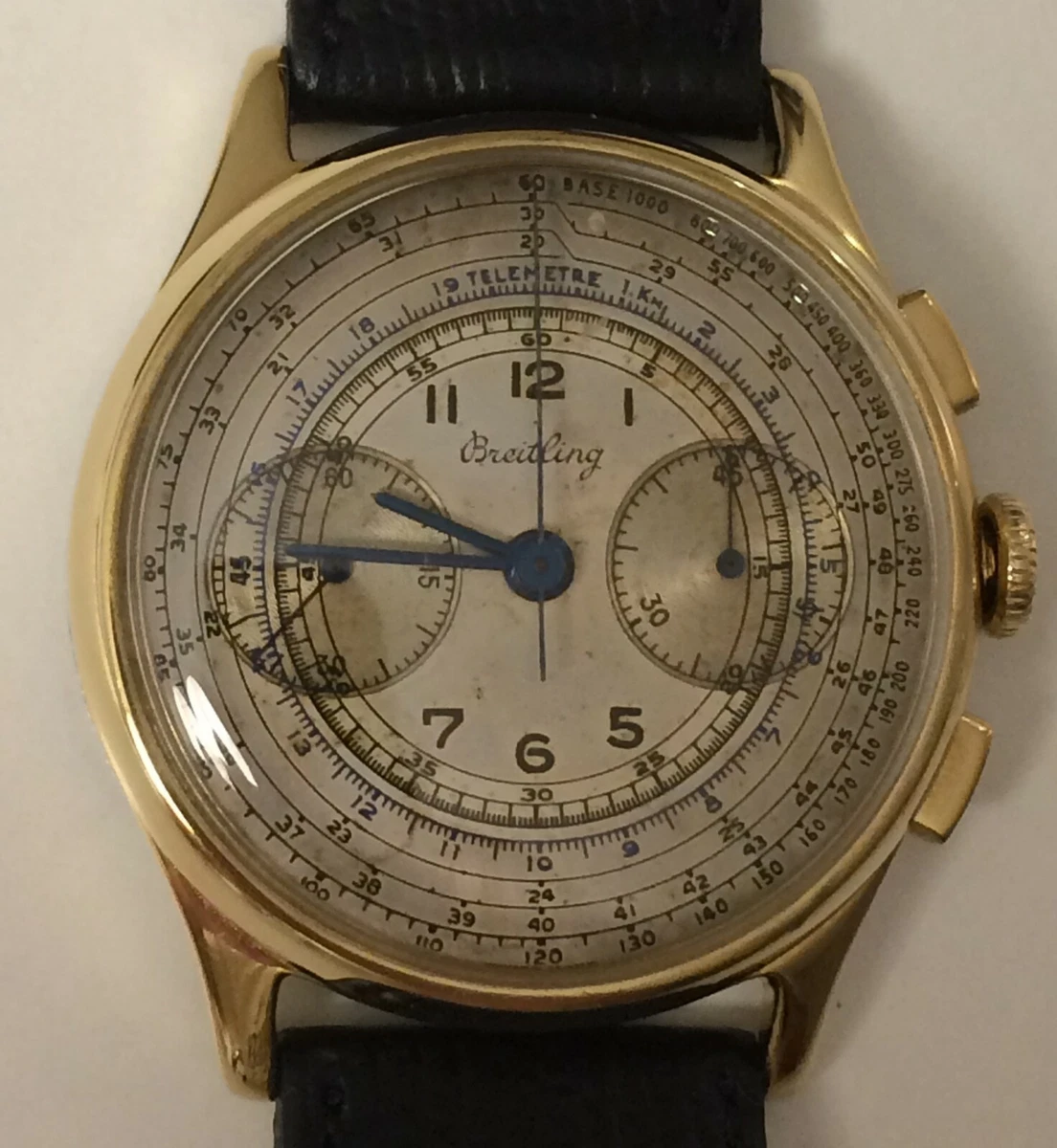 Rare Vintage Breitling Telemetre Scale Venus Cal. 175 eBay