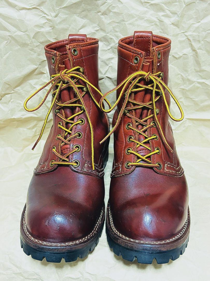 WESCO Jobmaster 7.5E 2001 Red wood engineer boots | eBay WESCO Jobmaster 7.5E 2001 Red wood engineer boots | eBay