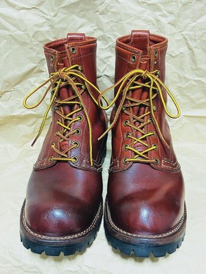 WESCO Jobmaster 7.5E 2001 Red wood engineer boots | eBay