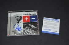 FRANK TURNER signed autograph in person CD COVER INCLUDING positive songs ACOA