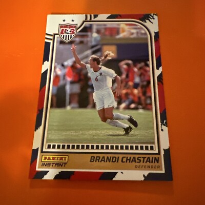 2024 Panini Instant USWNT 99ers Brandi Chastain Red White  Blue Parallel    