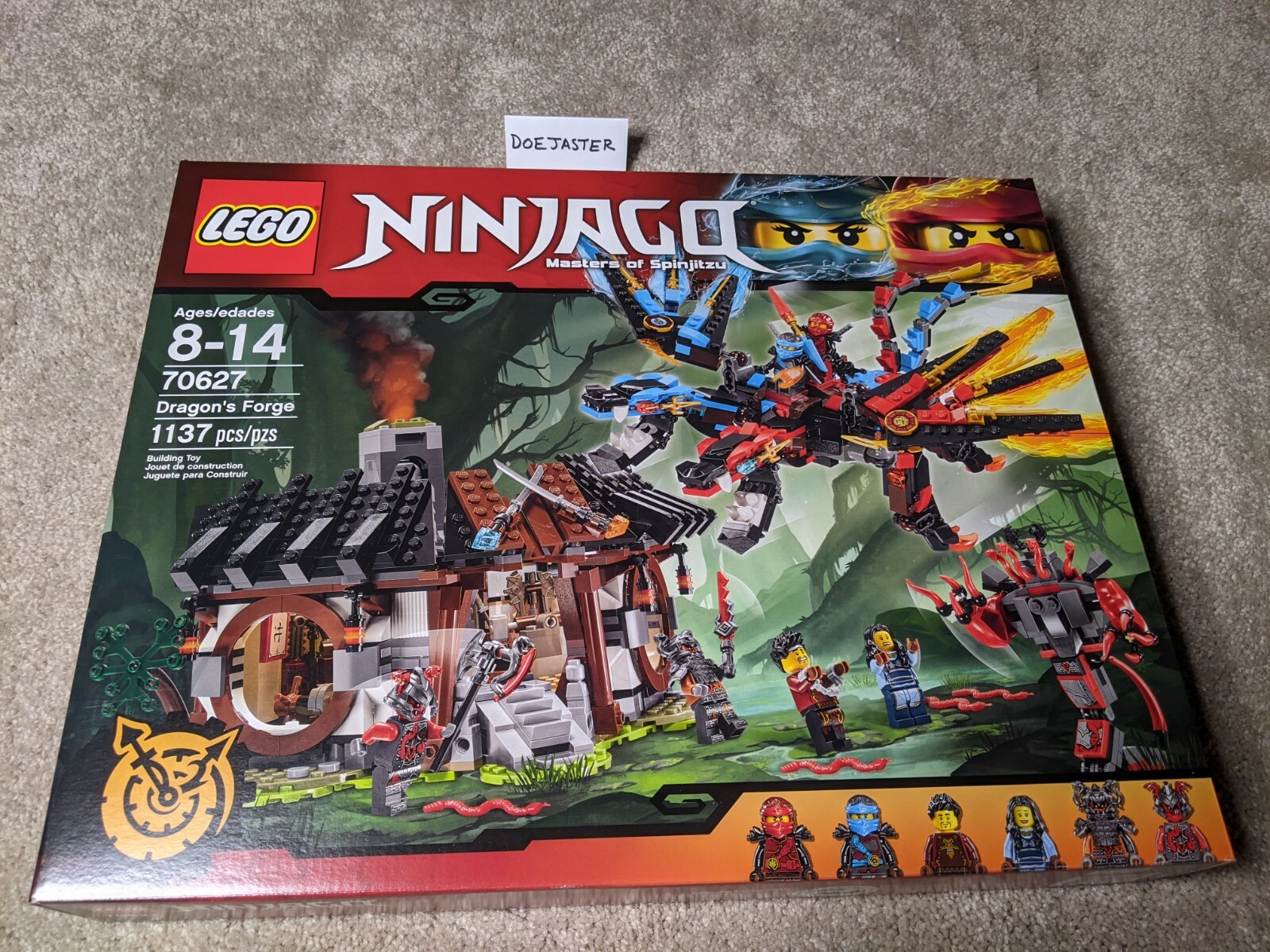 lego 70627 ninjago dragon's forge