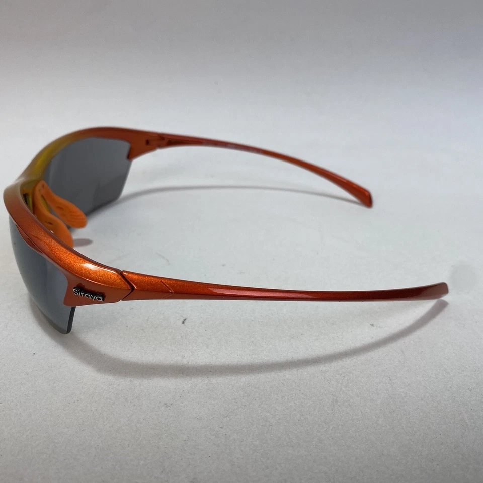 Gafas de sol de pesca Siraya Alpha naranja amarillo con Zeiss P7020 gris triple reflejo Foto 4 de 4