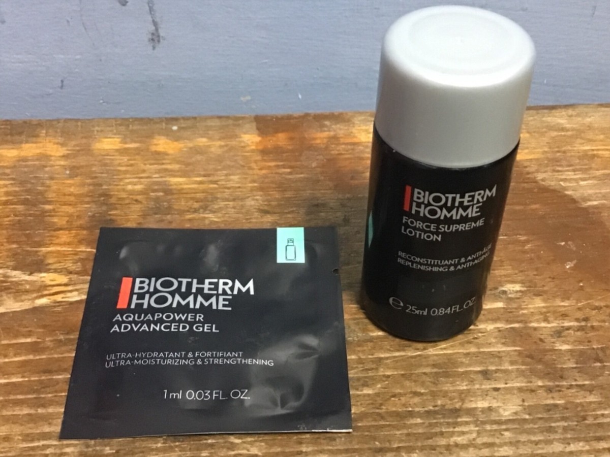 Biotherm homme force supreme lotion 25 ml & Aqua power
