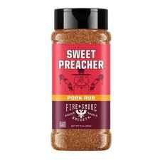 Fire And Smoke Society Sweet Preacher BBQ Rub, 17 oz.