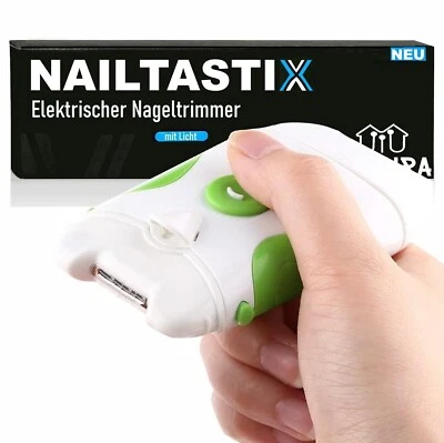 MAVURA NAILTASTIX Tagliaunghie Forbici per Unghie Tagliaunghie Fresa Lima Elettrica