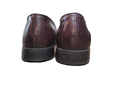 Stacy Adams Brown Burgundy Wine Multi Color Snake Skin Shoes Loafers Men\'s 9 M Amazon.com | Stacy Adams Trubiano Men main image 4