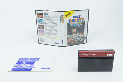 Sega Master System *Galaxy Force* OVP mit Anleitung
