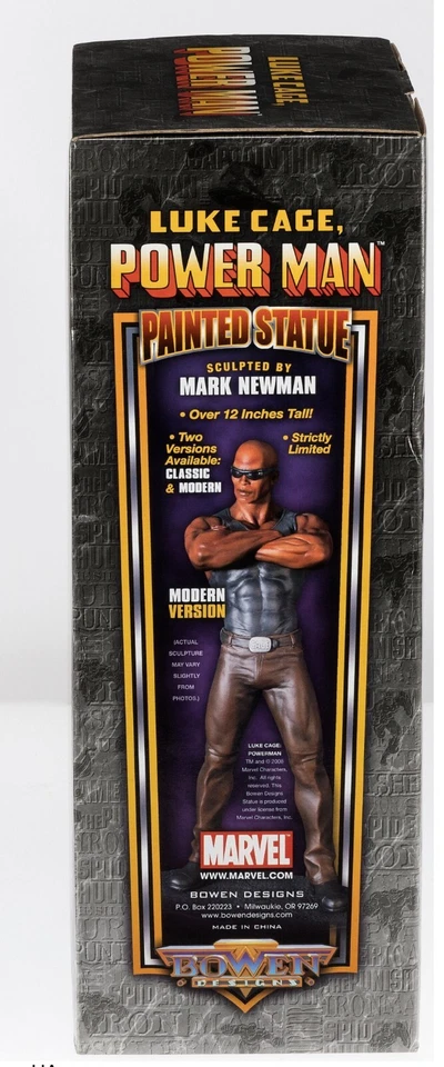 BOWEN DESIGNS LUKE CAGE POWER MAN Versión Moderna Estatua Figura Figura Busto! Foto 2 de 4