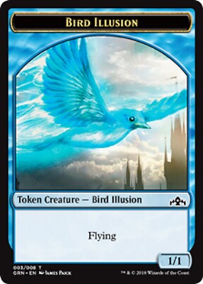 MtG Magic Die versammelnden Gilden von Ravnica Tokenkarten x1