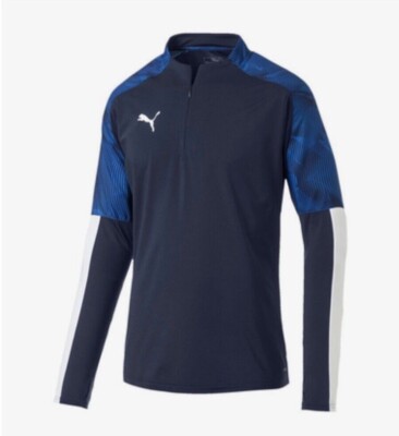 PUMA LIGA Herren Trainingsjacke Sweatshirt Sport Oberteil Dunkelblau neu