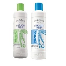 FRESCA PIE CON EXTRACTO DE MENTOL Y HERBAL EUCALIPTO SET de 2 DESCANSO INMEDIATO