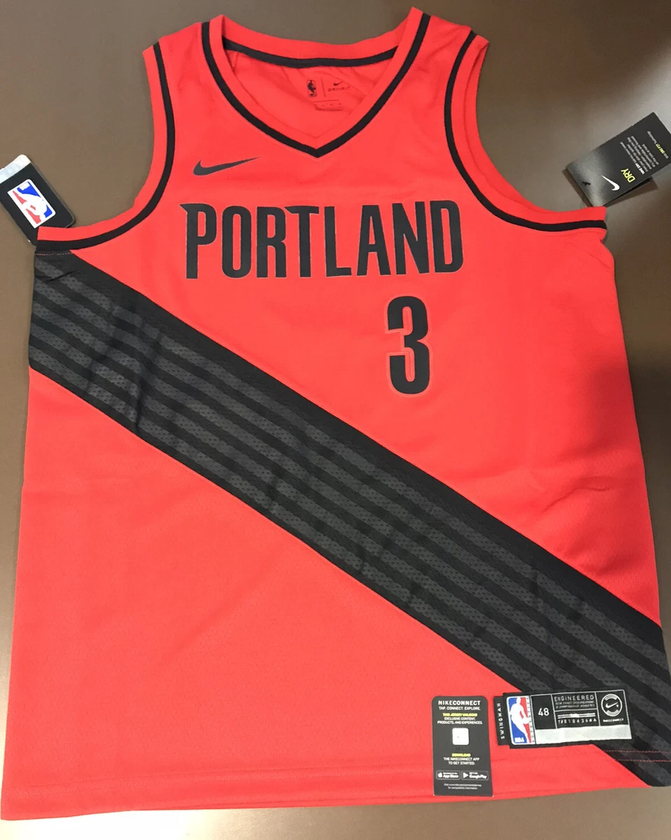 C.J. McCollum Portland Trail Blazers Nike Statement Edition Red