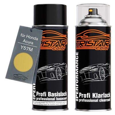 Autolack Spraydosen Set für Honda Acura Y57M Sunburst Yellow Metallic