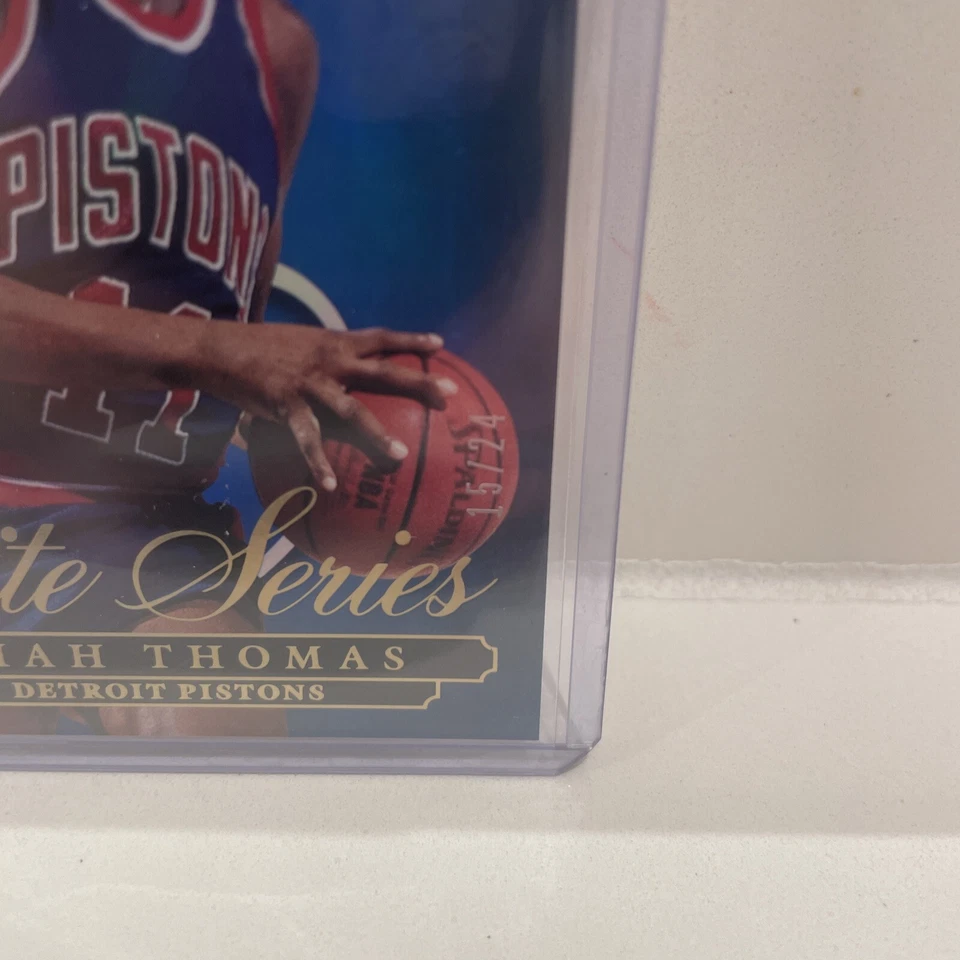 2013-14 Panini Elite Elite Series GOLD!!  /24 Isiah Thomas #13 HOF Pistons SSP - Image 3 of 4