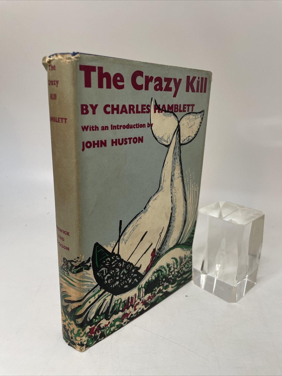 The Crazy Kill - Charles Hamblett (1956 1st/1st Sidgwick HB DJ) - Moby Dick
