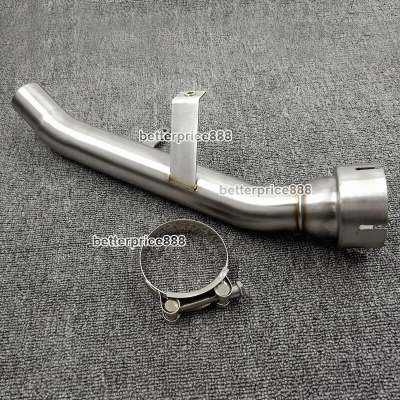 For Suzuki GSX-S1000 GSXS1000 2015~2024 Slip On System Exhaust Mid Link Pipe - Image 4 of 4