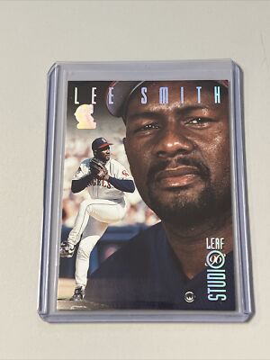 1996 Leaf Studio Lee Smith Silver Press Proof SSP /100