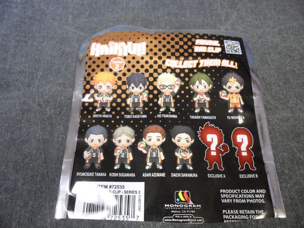 Haikyuu! TO THE TOP! Metallic Trading Acrylic Key Ring Blind Box Super  Anime Store