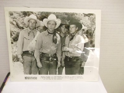 Roy Rogers,Set of 5 Black&White movie Stills, All numbered from Different Films