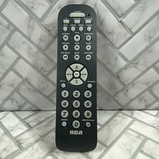 RCA RCR3273R 3 Device Universal Remote Control Clean Tested Works SEE VIDEO
