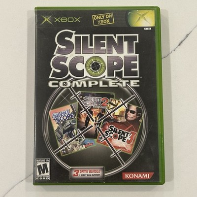 Silent Scope Complete (Microsoft Xbox, 2004) Complete Tested CIB Konami Shooter