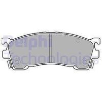 Delphi LP1518 Bremsbelagsatz, Scheibenbremse FüR Haima (Faw), Mazda