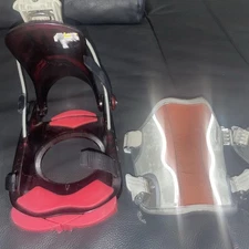 Flow Snowboard Bindings Rear Entry Easy In/Out All-Mountain Freestyle Ride M