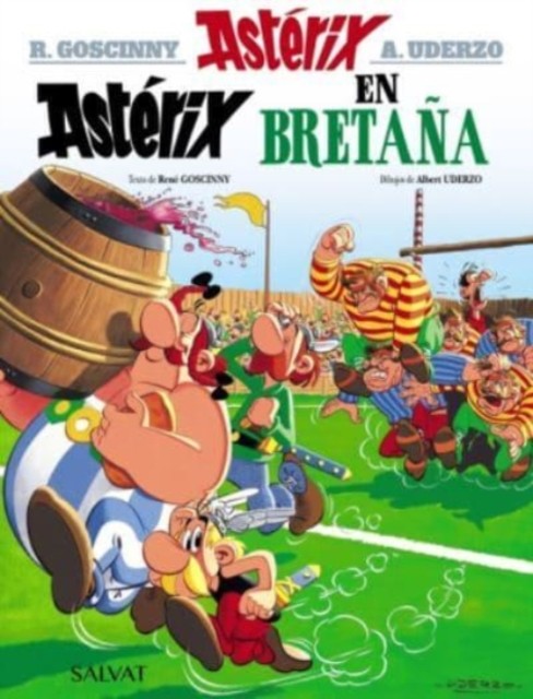 Asterix in Spanish: Asterix en Bretana by Rene Goscinny HARDBACK (SPANISH)