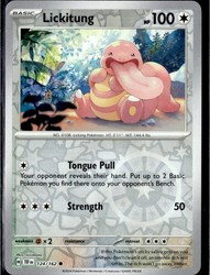 Lickitung 124/162 Scarlet & Violet: Temporal Forces Common