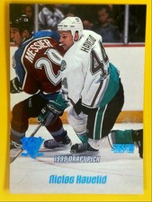 1999 Stadium Club #183 Niclas Havelid - Anaheim Mighty Ducks - Rookie
