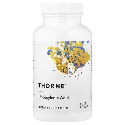 Thorne Undecylenic Acid 50 mg 250 Caps General Health
