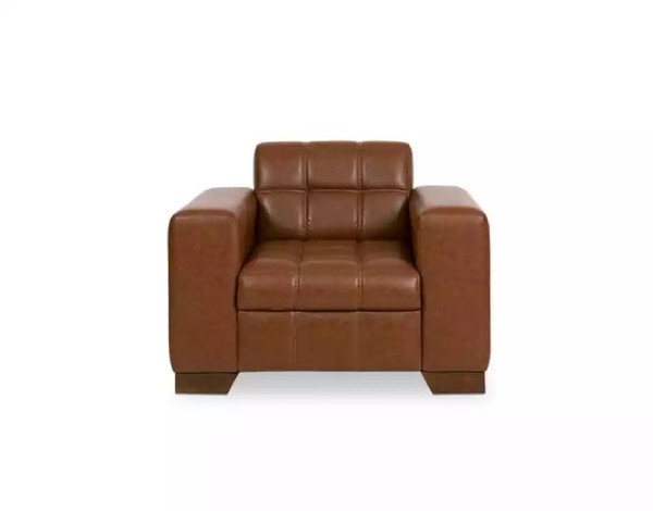 Braun Sessel Modern Design Sitz Arbeitszimmer Neu Polstersessel-image