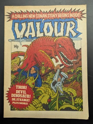 Valour Comic No 16, February 18th 1981, Thor, Conan, Marvel UK