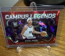 2024-25 Panini Prizm Draft Picks - Campus Legends Angel Reese #4 Red Ice Prizm 