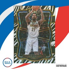 2017-18 Panini Select Wilson Chandler Zebra Prizms #178 Denver Nuggets