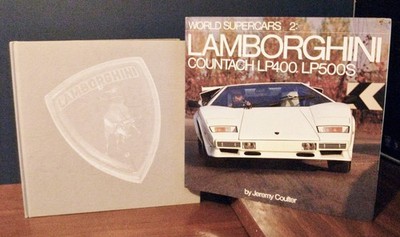 Lamborghini Countach LP400 LP500S World Supercars Coulter Book 1995