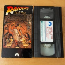 Raiders of the Lost Ark - Paramount (VHS-1989) Video Tape