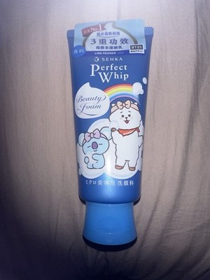 SENKA Perfect Whip Gesichtsreiniger Schaum 120g BT21 LINE FRIENDS
