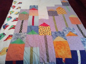 Vintage Quilt Twin Size 41''x65''