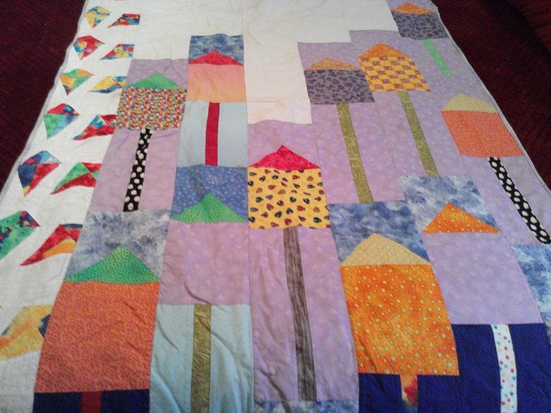 Vintage Quilt Twin Size 41''x65''