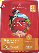 Dog Food Dry Chicken Rice Formula Balanced Nutrition 31.1Lb Bag US 2.48 per pound
