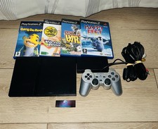 Console PS2 Slim SCPH-70004 Sony officielle Fonctionnelle + 4 Jeux PAL Sony