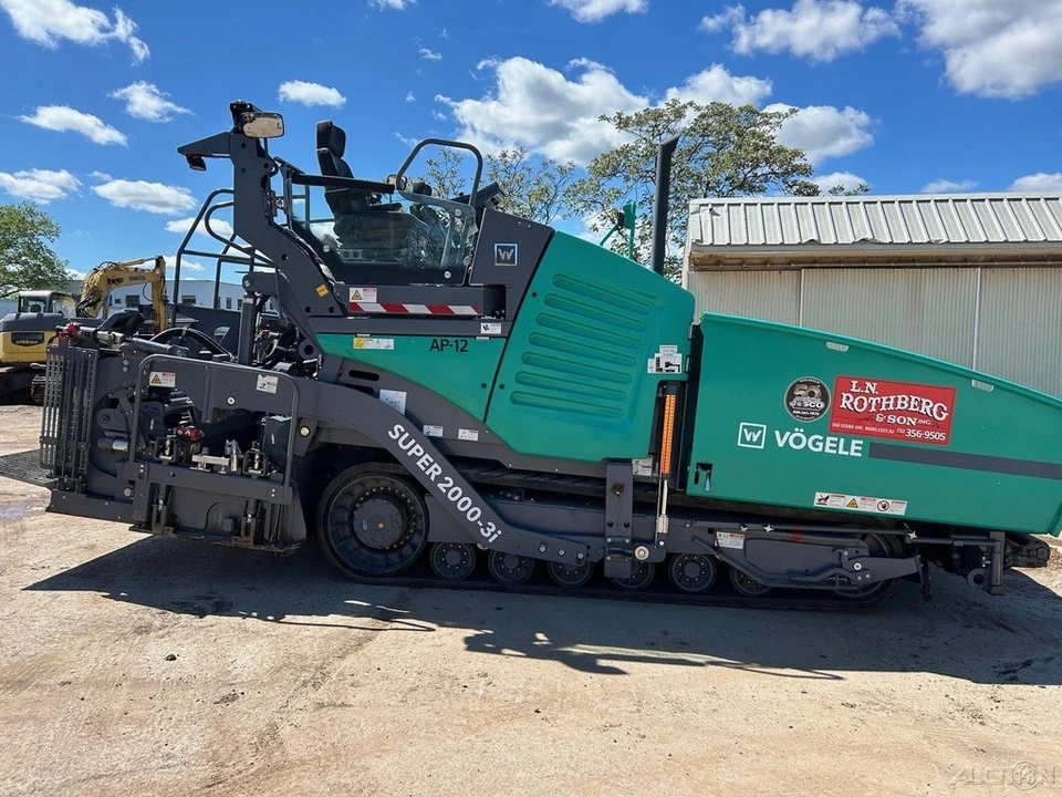 2021 Vogele Super 2000-3i Asphalt Paver 280 Hours Stock#342679